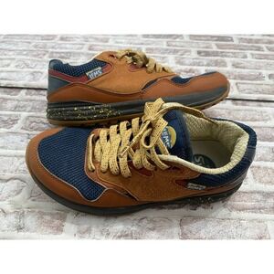 LEMS Women's Athletic Shoes - Brown and Blue